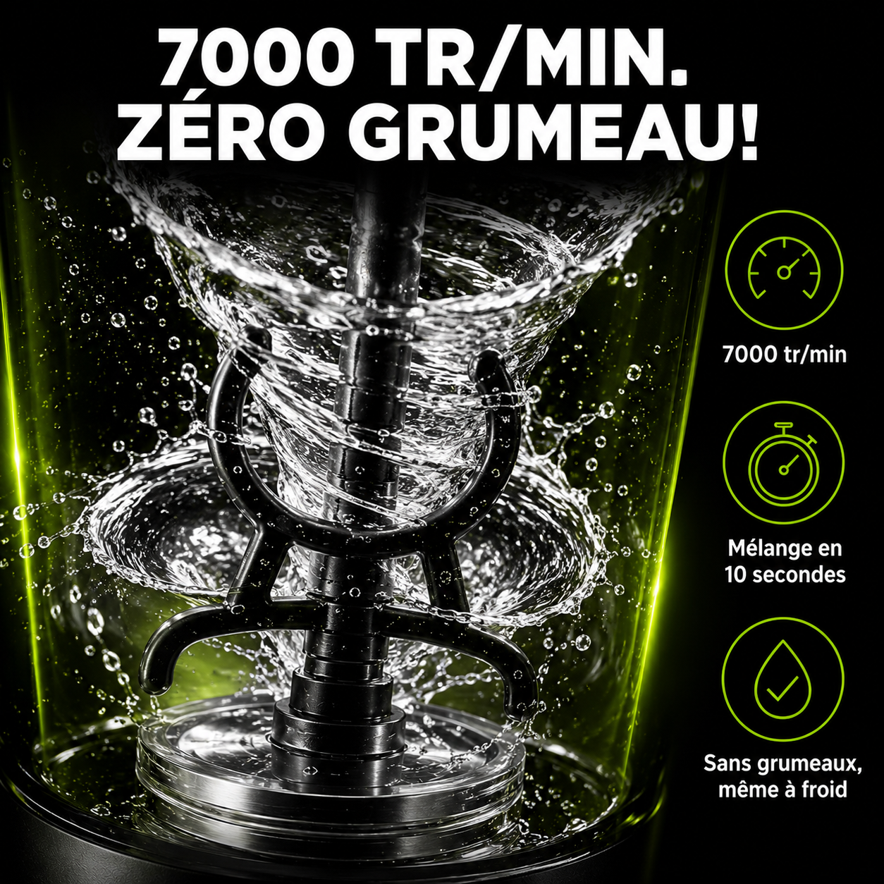 Snapmix — Shaker Électrique Sans Grumeaux