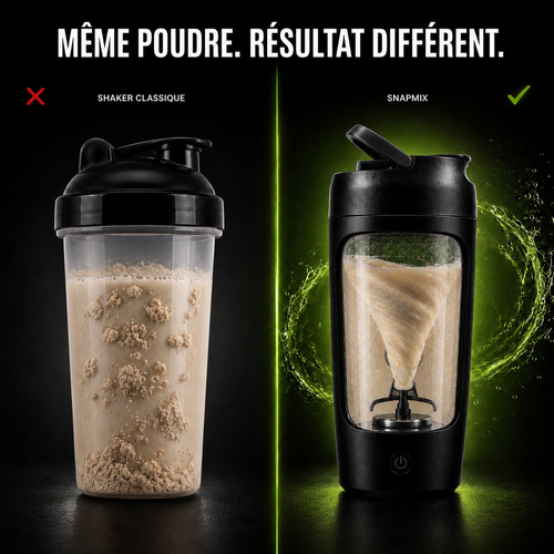 Snapmix — Shaker Électrique Sans Grumeaux
